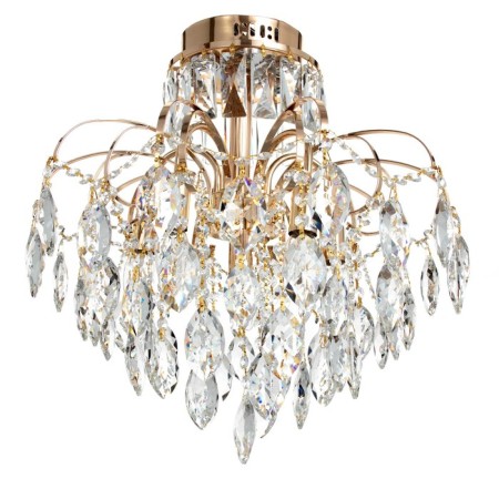 Caust "Irina" 5x60W E14+18W LED PDD Gold 48x48x52cm SVK