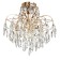 Caust "Irina" 5x60W E14+18W LED PDD Gold 48x48x52cm SVK