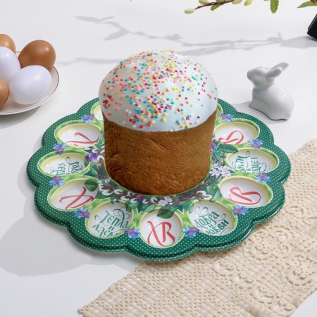 Easter stand "Light Easter", for 12 eggs and kulich-2
