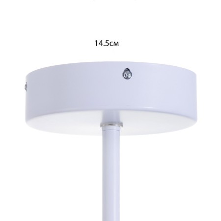 Brisco chandelier 6he27 40W white-gold 90x90x55 cm Bayerlux-5