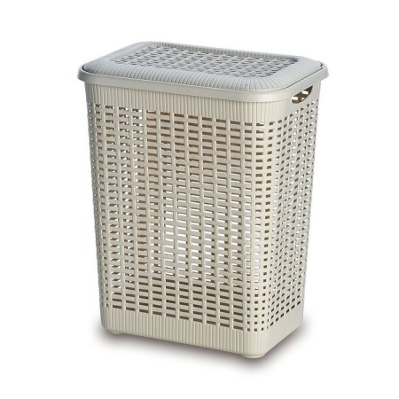 Rattan underwear basket, 30 l, color mix