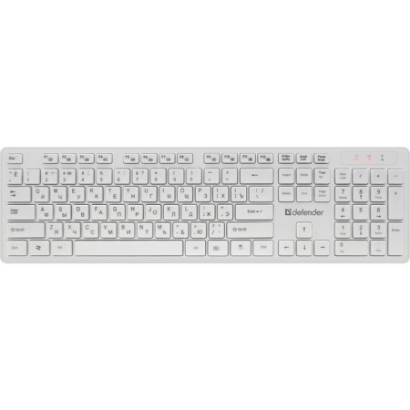 Keyboard set and Defender Ackland C-987, wireless, membranes, 1600 dpi, USB, white-1