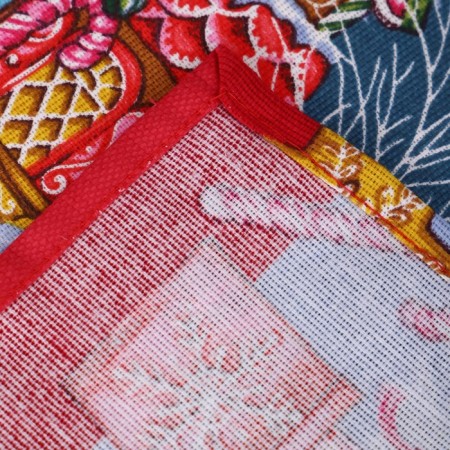 Domovita towel Gift Red, 50x70 cm, Rogozhka 170 g/m, HL100%-3