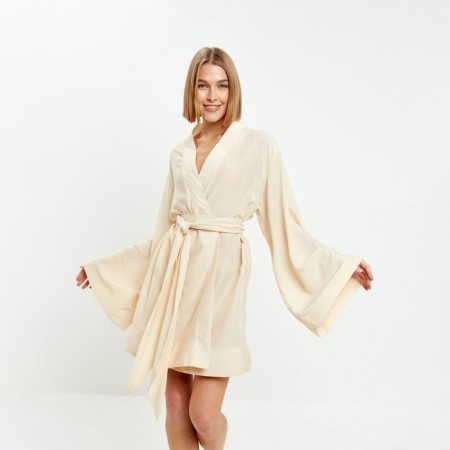 Women's dress Minaku: Summer Time Milk color, size 46-48-3