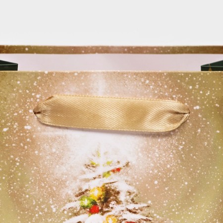Gift, laminated, "Christmas tree in the forest", 18 x 23 x 10 cm-3