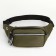 Board belt on lightning, 2 external pockets, green color