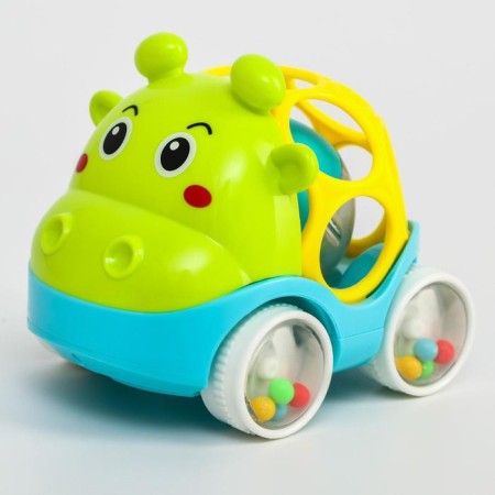Machine - a rattle "ZOO", with elastic elements, types of mix, crumb I