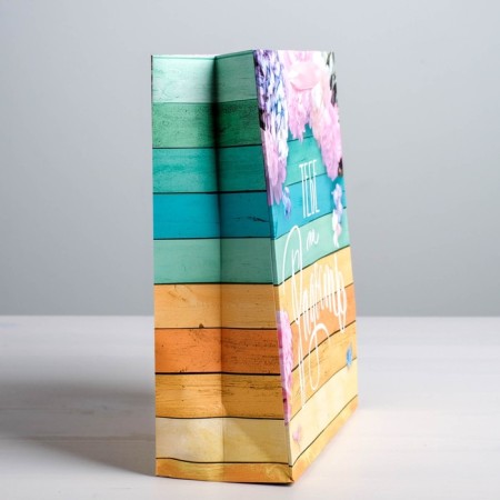 Gift laminated vertical, packaging, “you for joy”, ml 23 x 27 x 8 cm-1
