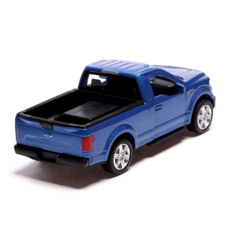 Metal Ford F-150, 1:32, inertia, doors open, blue color-2