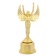 The reward figure "Nika", a stand plastic gold, 18 x 8 x 6.5 cm.