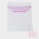Bags for washing, 4 pcs: l = 60 × 50, m = 50 × 40, s = 40 × 30, cylinder = 15 × 16, white color