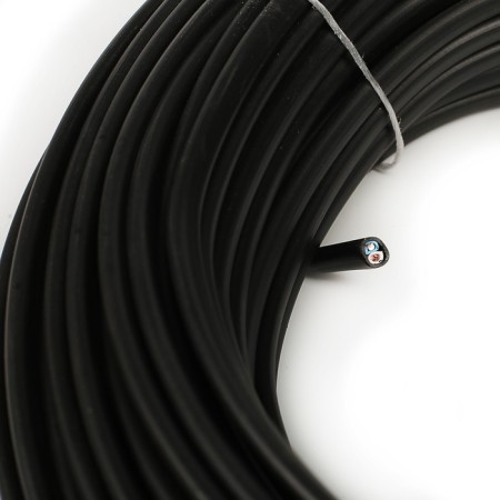 Cable "Kabex", VVG-PNG (A) -LS, 2x2.5 mm2, 50 m, flat, GOST-1