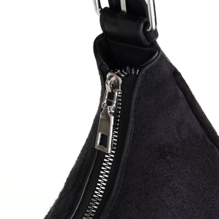 Women's bag with lightning, black color-3