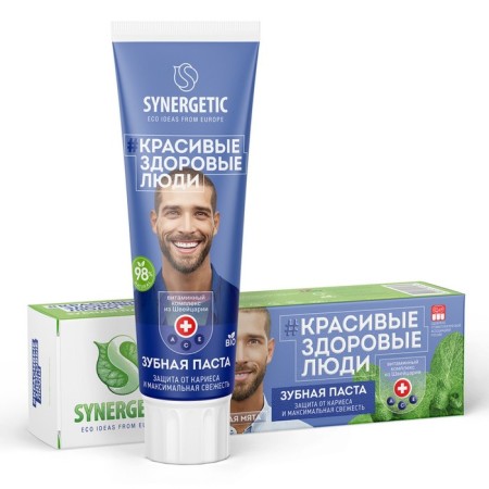 Synergetic toothpaste protection against caries and maximum freshness, 100 g-3