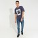Men's T-shirt Minaku "Text" Color gray, rn 56