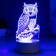 Owl lamp Led RGB from the network