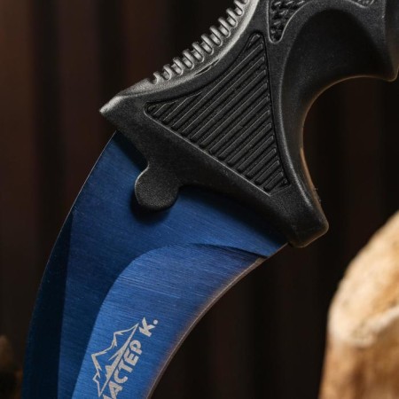 Knight Knorambit "Eagle's Claw" 20cm, blade 90mm/2.1 mm, blue-2