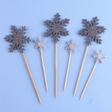 A set of skewers and toppers 