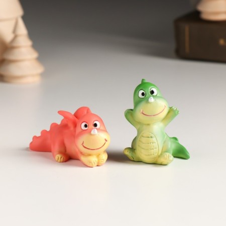 Souvenir Polystone "Little Dragon" mix 3.5x2.5x4.5 cm