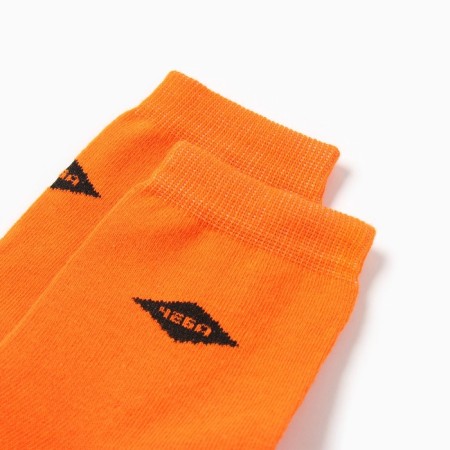CAFTAN socks Cheburashka size 36-39 (23-25 ​​cm) Orange-1