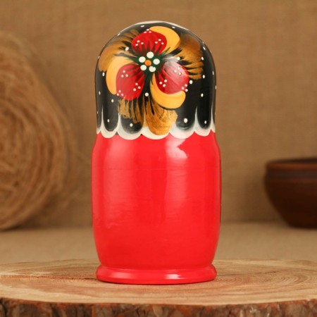 Matryoshka 5 puppet "Nadia" berries, 17-18cm, manual painting.-3