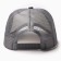 Baseball cap with minaku grid, color light gray, size 56-58