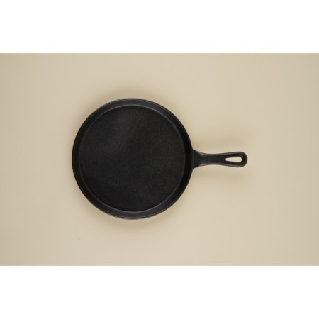 Pancake cast -iron pan SL Home, D = 26 cm, h = 2.5 cm, black color-7