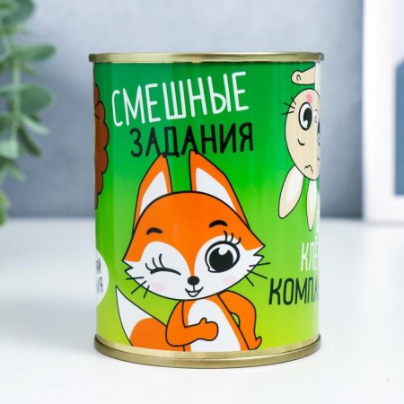 Сувенир банка "Смешные задания"-2