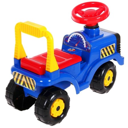 Children's machine "Tractor", blue color-5