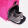 Sports bag with a zipper, shoes, long belt, pink color