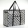 Household bag on lightning, black/white color