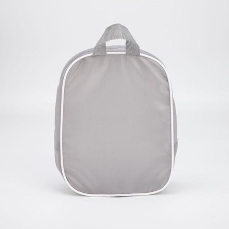 Cosmetic bag with a handle, a gray color-2