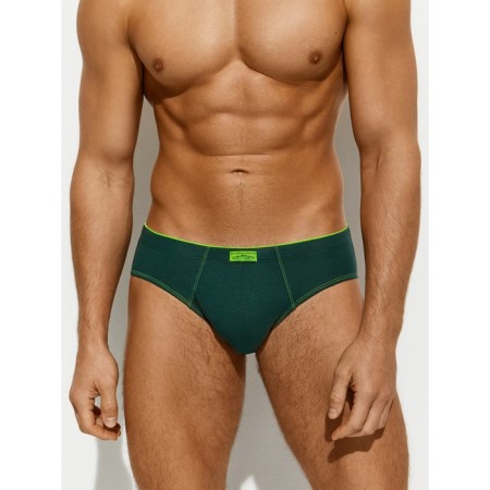 Panties of slips men's Omsa 3824, size 54, color Verde