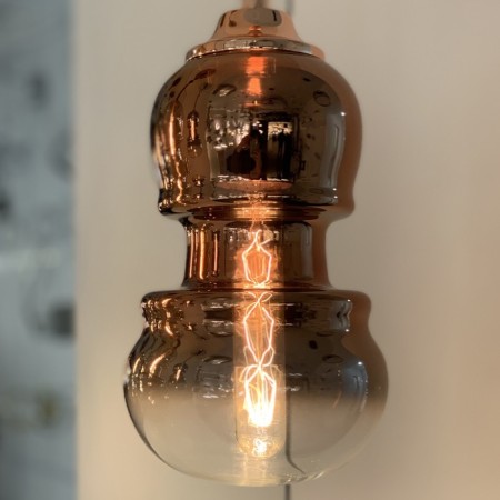 Suspension lamp Mantra Sonata, E27, 1x20W, 535 mm, Copper color-3