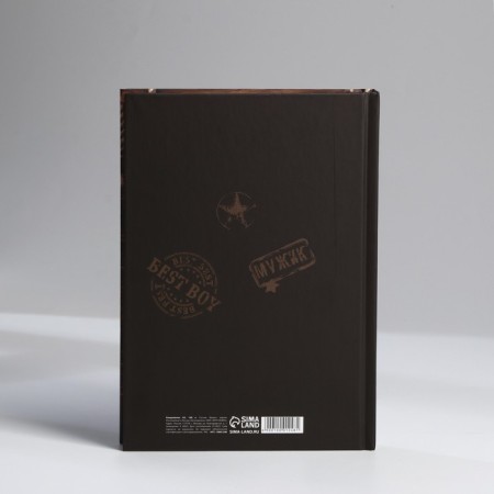 Diary in a solid cover A5, 160 L "Wood"-3
