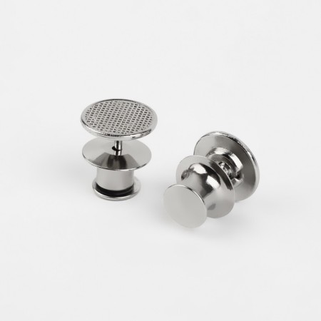 Hard for narrowing the belt, 1 pc = 10 parts, 5 × 5 cm, silver color-1