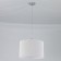 Suspended lamp 1x60W E27, size 36x36x136 cm