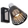 Lamp 3408/1 1x40W E14 black 10x18x16cm