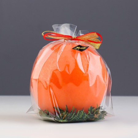 New Year's candle "Big Orange"-2