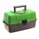 Fishing box Helios three -heating, green