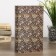 Safe-book wood under the silk "thistle" 21x13x5 cm