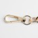 A chain for a bag, with carbines, 14 × 10 mm, 60 cm, gold color