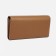 Women's wallet on magnets, brown color