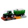 Tractor inertial "Farmer", with a trailer and animal