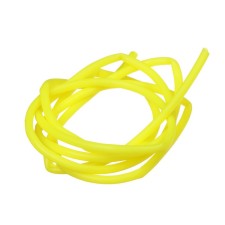 Cambrick, D int. 2 mm x d external. 4 mm, 1 m, fluorescent, yellow, set 10 pcs.