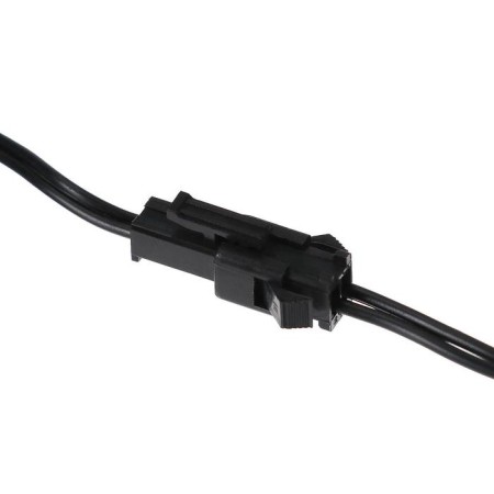 Cartage neon thread for lighting salon, feeder 12 V, 2 m, blue power adapter-3