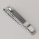 Kusachki - Pedicier, with a file, 8 cm, on a blister, silver color.