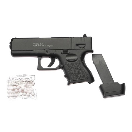Strikeball gun "Galaxy" Glock 17 mini, f. 6 mm-5