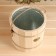 A bucket of linden, 7l, galvanized insert, handle-Vervka, "Dobroparov"