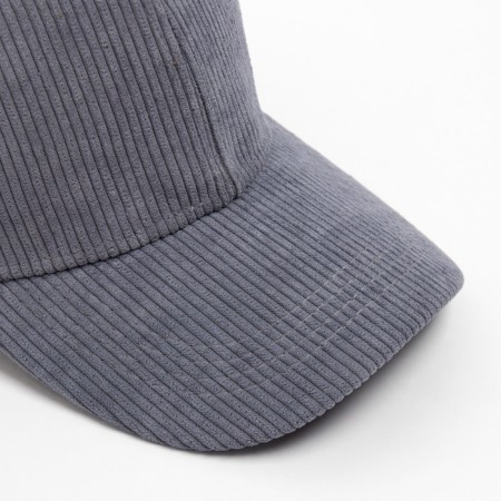 Women's baseball cap, gray, size 56-58-6